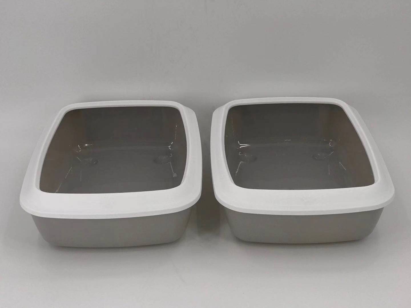 2 X Small Portable Cat Kitten Toilet Litter Box Tray