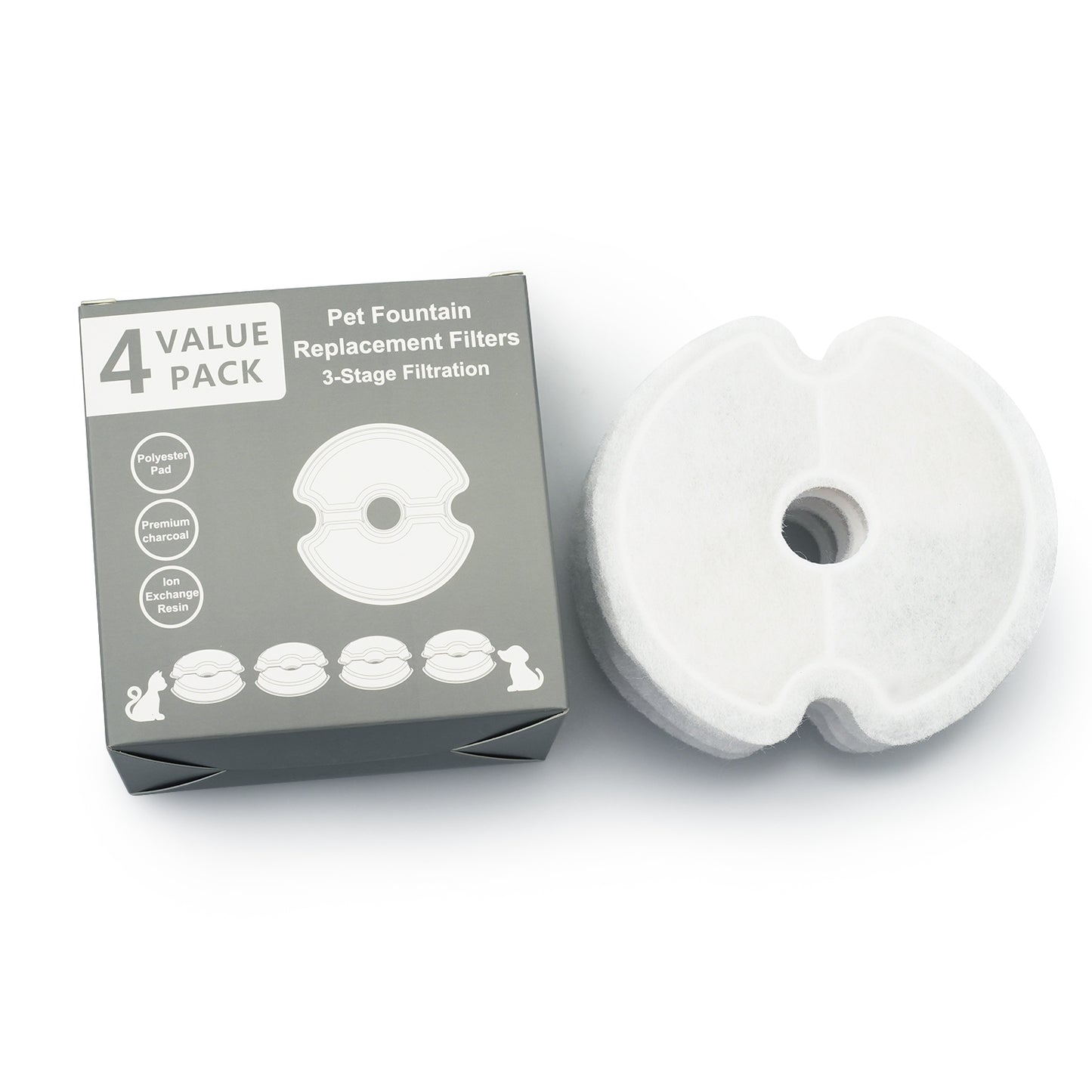 24x Pet Fountain Replacement Filters