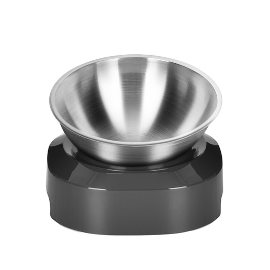 Anti Slip Stainless Steel Pet Bowl x2