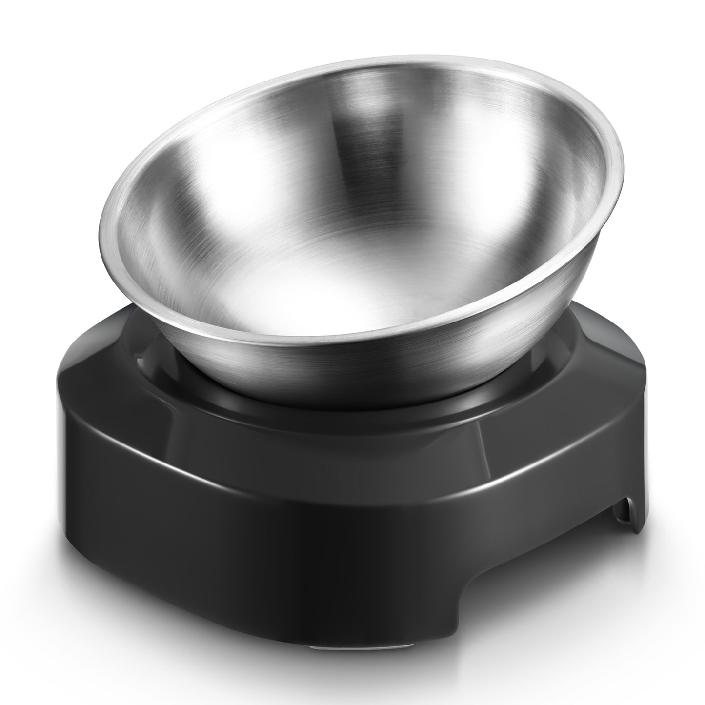 Anti Slip Stainless Steel Pet Bowl x2